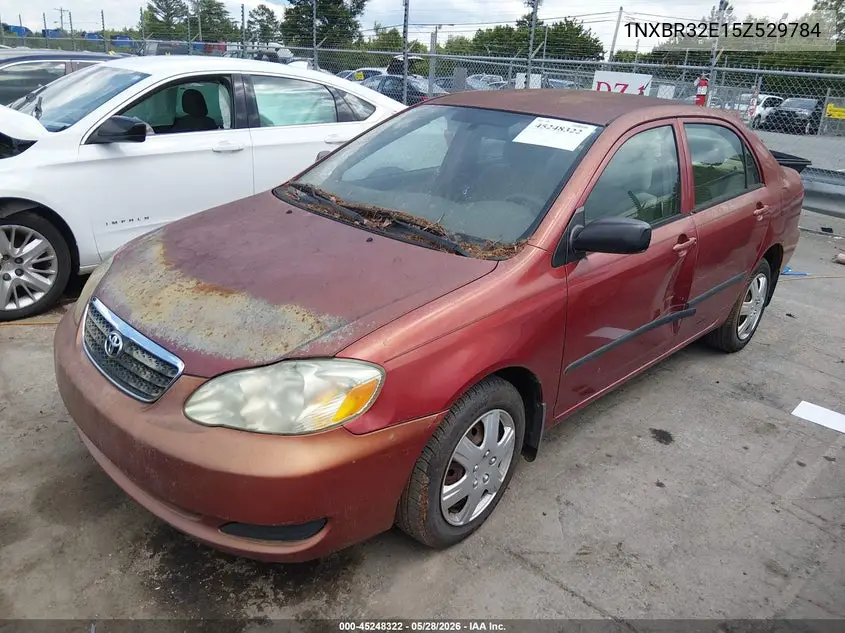 2005 Toyota Corolla Ce VIN: 1NXBR32E15Z529784 Lot: 45248322