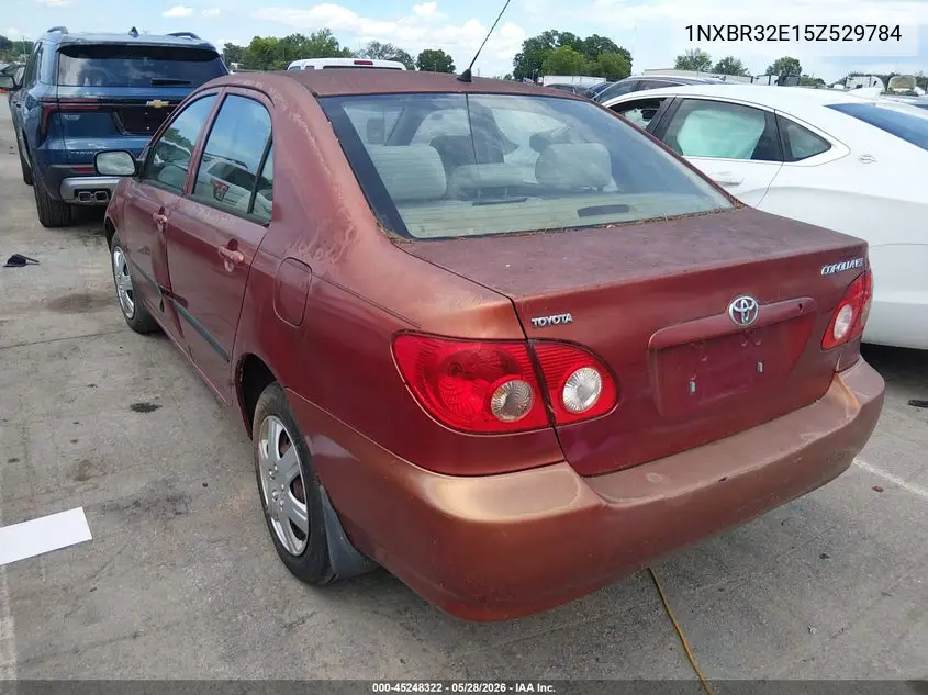 2005 Toyota Corolla Ce VIN: 1NXBR32E15Z529784 Lot: 45248322