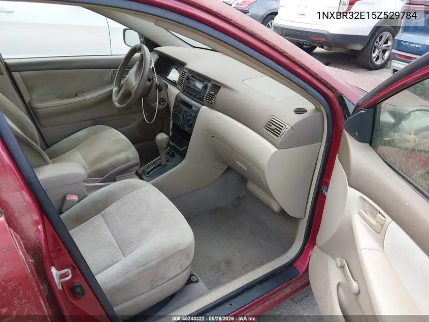 2005 Toyota Corolla Ce VIN: 1NXBR32E15Z529784 Lot: 45248322