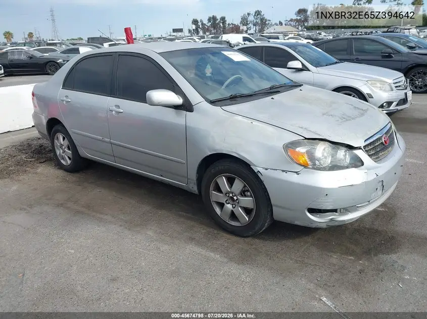 2005 Toyota Corolla Le VIN: 1NXBR32E65Z394642 Lot: 45674798