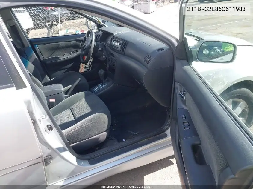 2T1BR32E86C611983 2006 Toyota Corolla S
