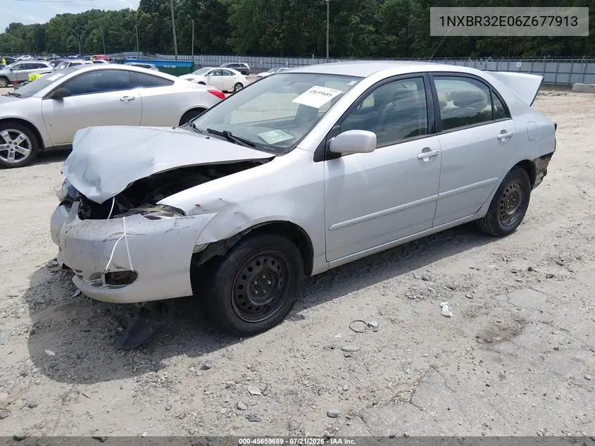 2006 Toyota Corolla Le VIN: 1NXBR32E06Z677913 Lot: 45659689