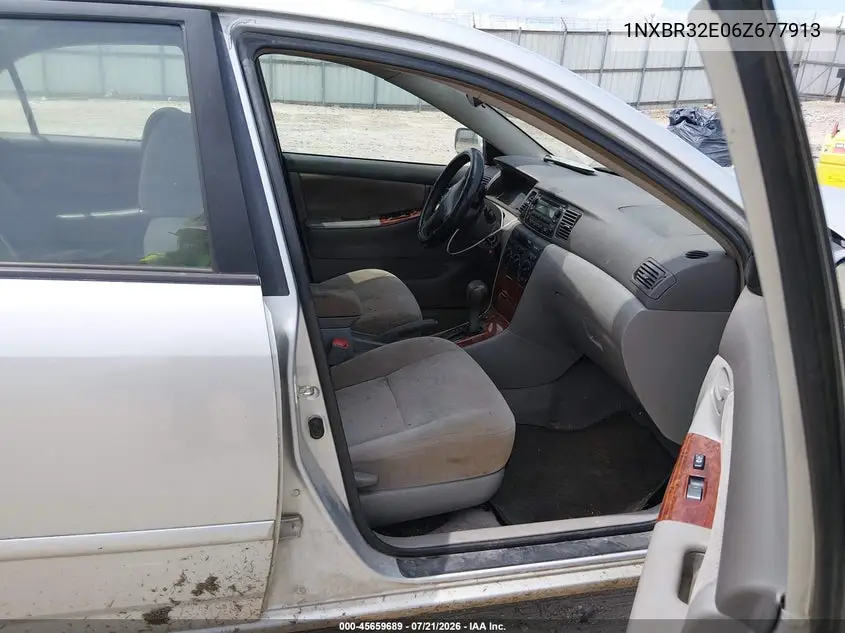 2006 Toyota Corolla Le VIN: 1NXBR32E06Z677913 Lot: 45659689