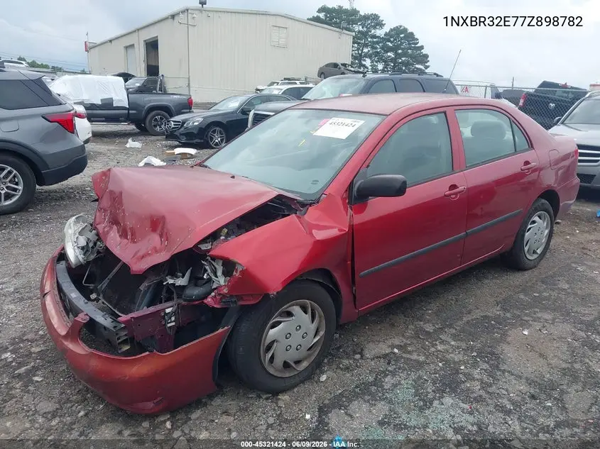 2007 Toyota Corolla Ce VIN: 1NXBR32E77Z898782 Lot: 45321424