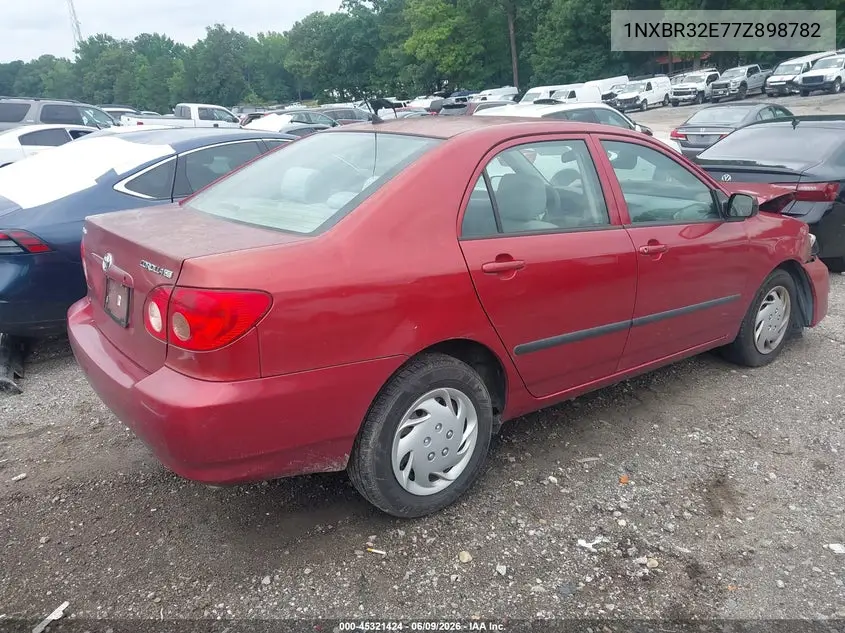 2007 Toyota Corolla Ce VIN: 1NXBR32E77Z898782 Lot: 45321424