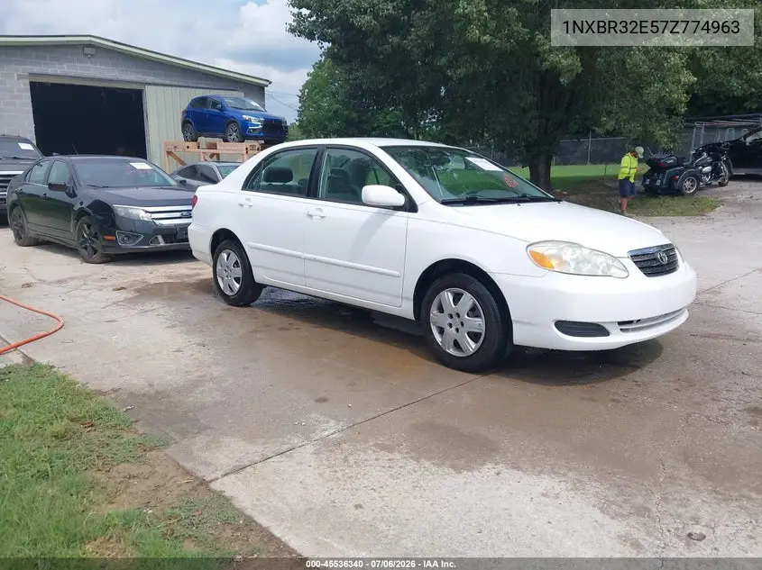 2007 Toyota Corolla Le VIN: 1NXBR32E57Z774963 Lot: 45536340