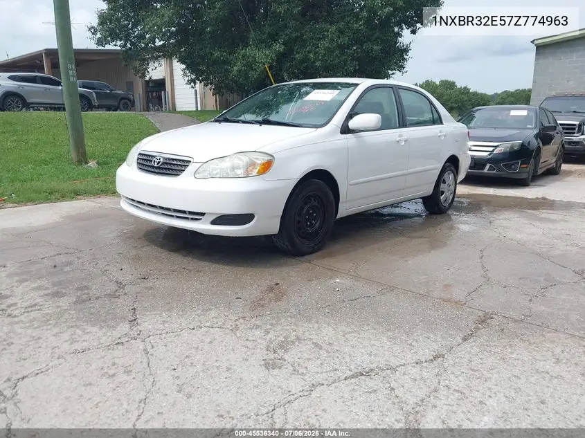 2007 Toyota Corolla Le VIN: 1NXBR32E57Z774963 Lot: 45536340
