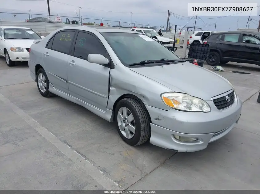 2007 Toyota Corolla S VIN: 1NXBR30EX7Z908627 Lot: 45608997