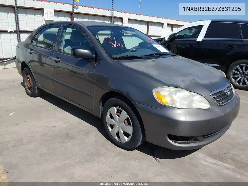 2007 Toyota Corolla Ce VIN: 1NXBR32E27Z831295 Lot: 45670741