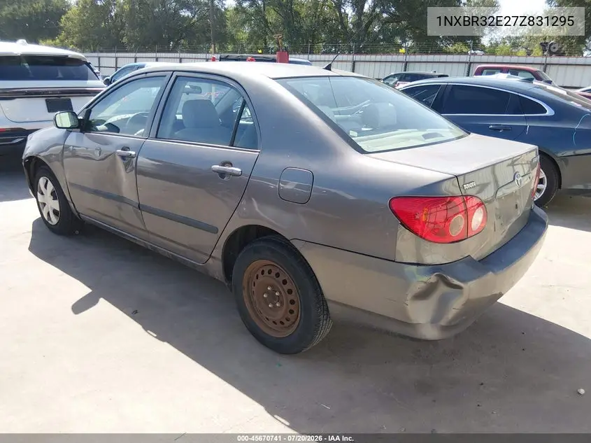 2007 Toyota Corolla Ce VIN: 1NXBR32E27Z831295 Lot: 45670741