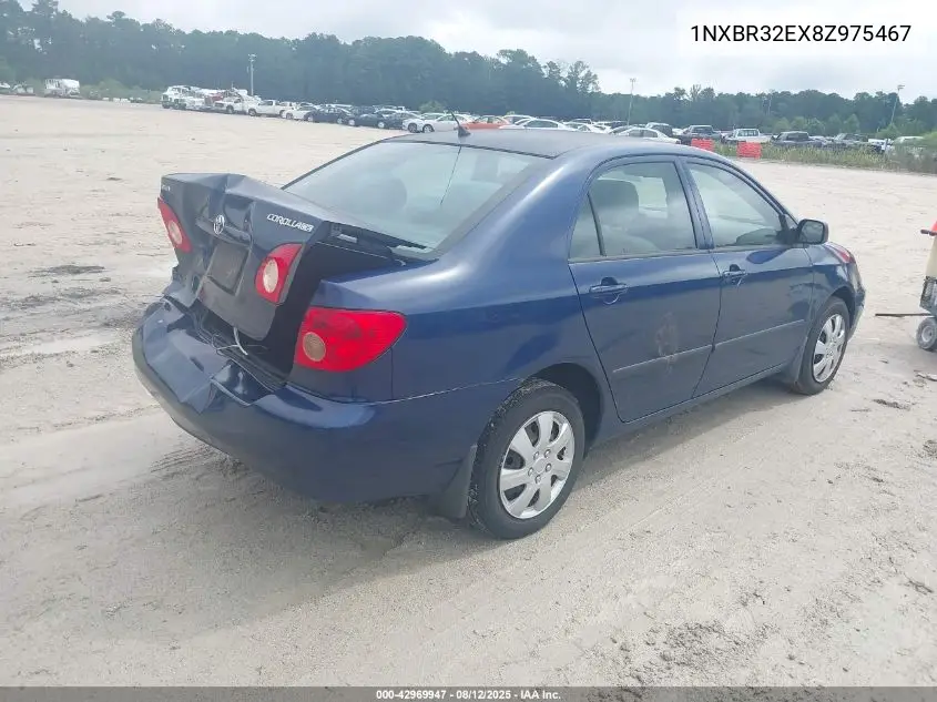1NXBR32EX8Z975467 2008 Toyota Corolla Ce