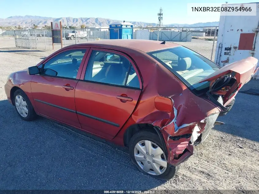1NXBR32E08Z954966 2008 Toyota Corolla Ce