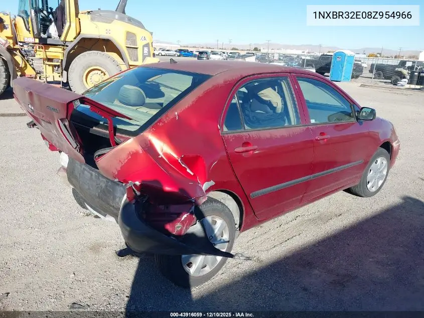 1NXBR32E08Z954966 2008 Toyota Corolla Ce