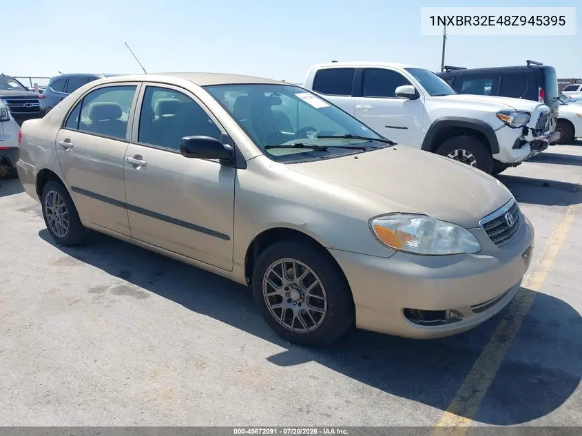 2008 Toyota Corolla Ce VIN: 1NXBR32E48Z945395 Lot: 45672091