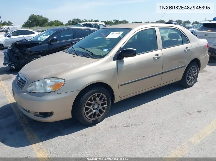 2008 Toyota Corolla Ce VIN: 1NXBR32E48Z945395 Lot: 45672091