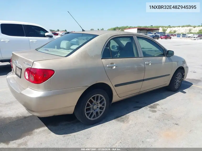 2008 Toyota Corolla Ce VIN: 1NXBR32E48Z945395 Lot: 45672091