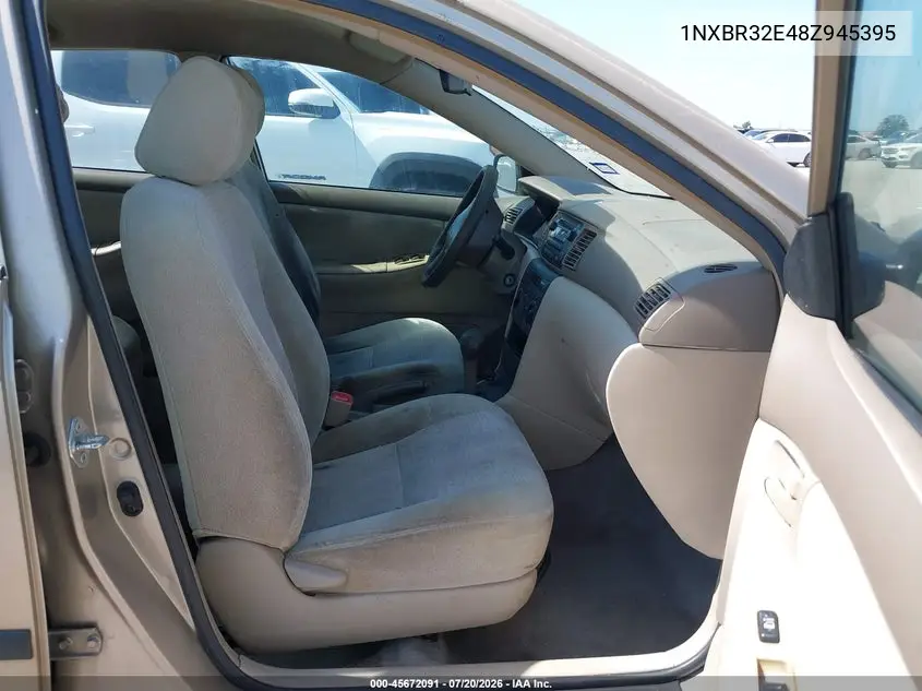 2008 Toyota Corolla Ce VIN: 1NXBR32E48Z945395 Lot: 45672091