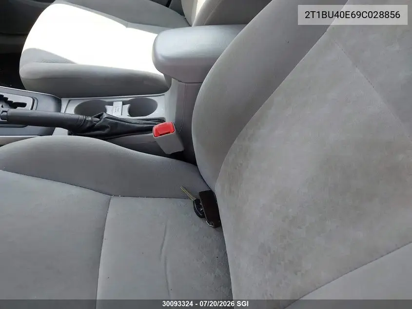 2009 Toyota Corolla Ce VIN: 2T1BU40E69C028856 Lot: 30093324