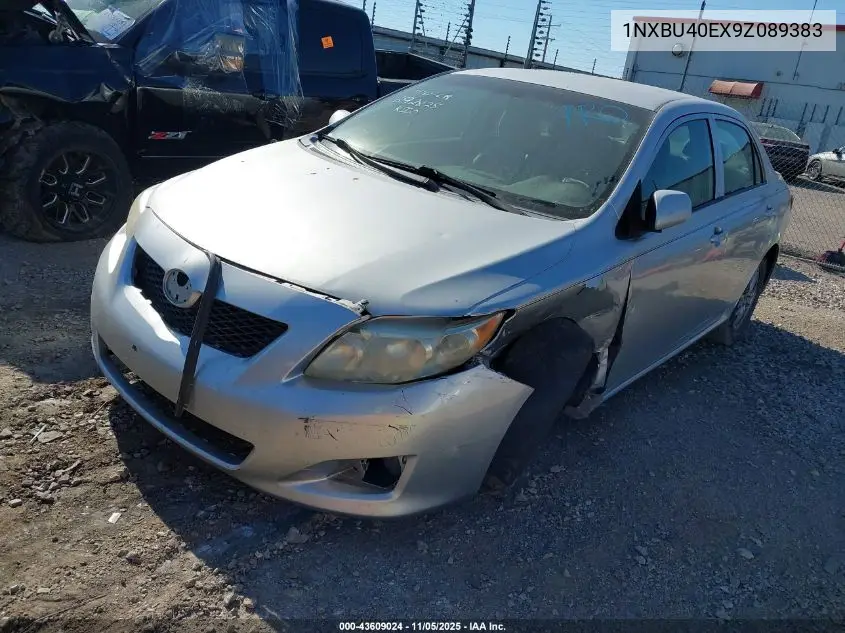 1NXBU40EX9Z089383 2009 Toyota Corolla Le