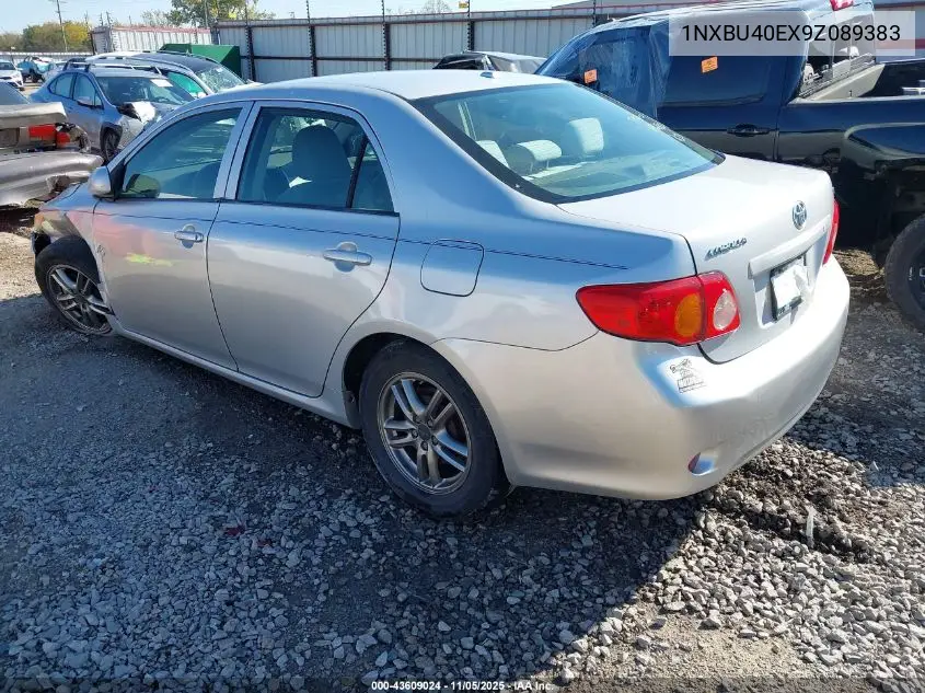 1NXBU40EX9Z089383 2009 Toyota Corolla Le