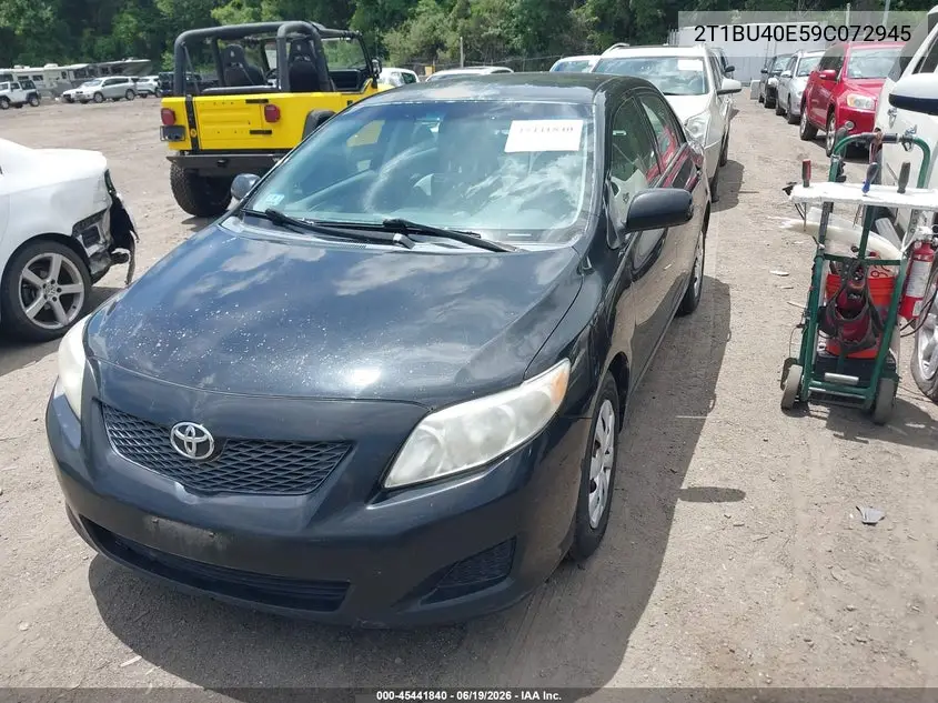 2009 Toyota Corolla Le VIN: 2T1BU40E59C072945 Lot: 45441840