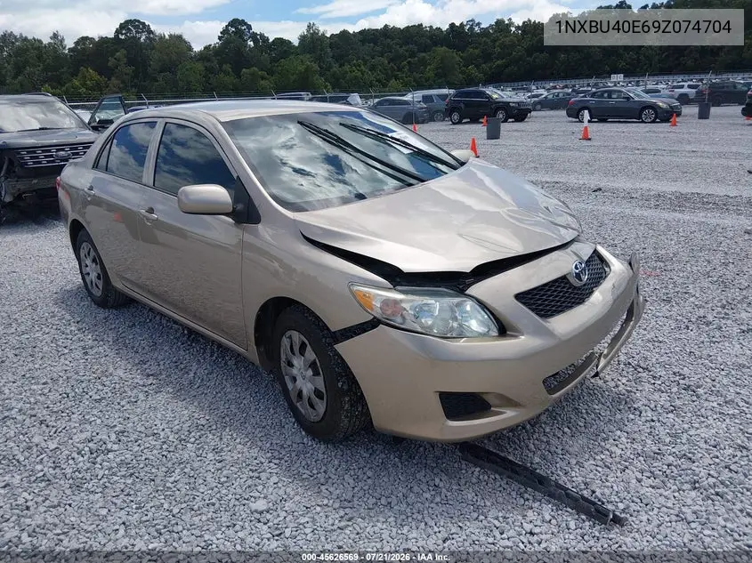 2009 Toyota Corolla Le VIN: 1NXBU40E69Z074704 Lot: 45626569