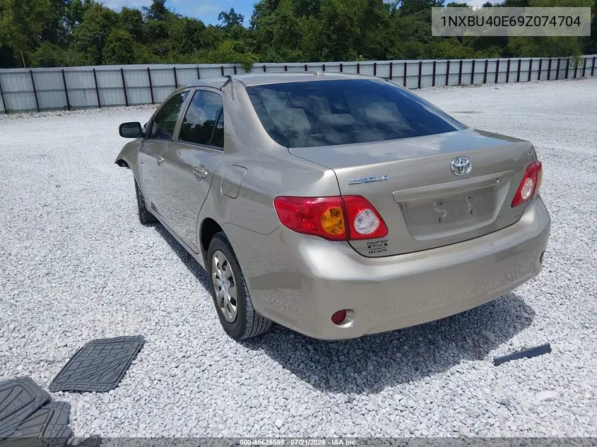 2009 Toyota Corolla Le VIN: 1NXBU40E69Z074704 Lot: 45626569
