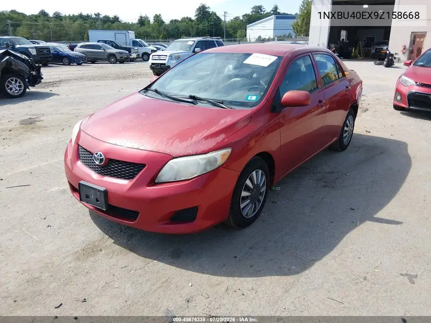 2009 Toyota Corolla Le VIN: 1NXBU40EX9Z158668 Lot: 45676338