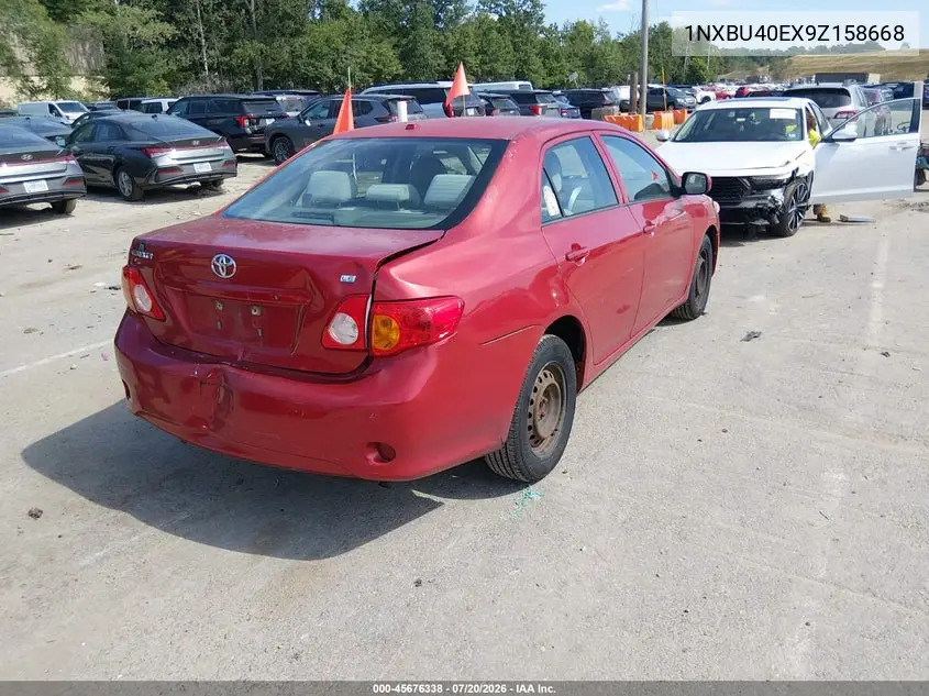 2009 Toyota Corolla Le VIN: 1NXBU40EX9Z158668 Lot: 45676338