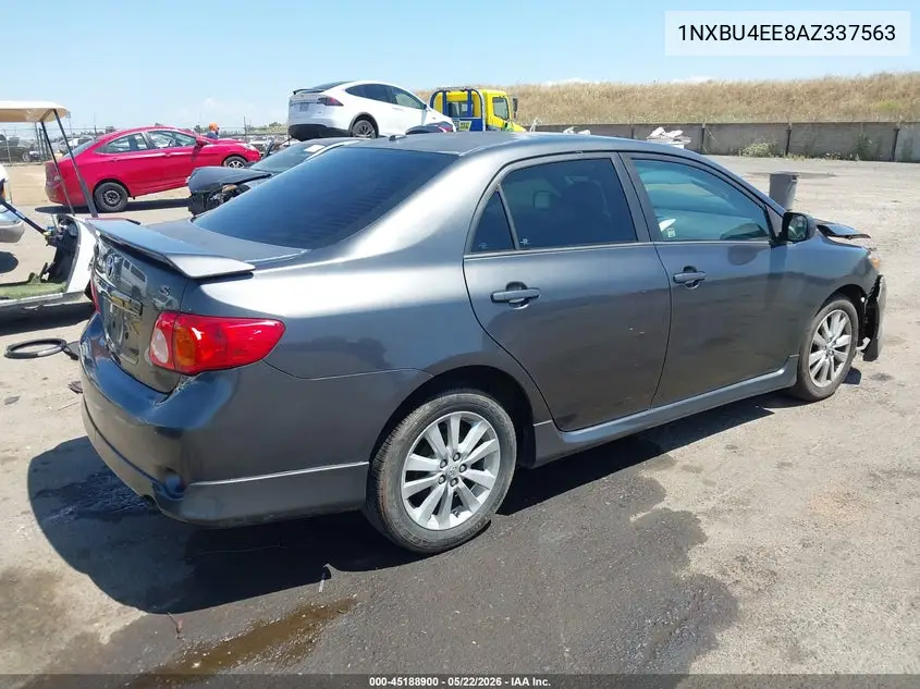 2010 Toyota Corolla S VIN: 1NXBU4EE8AZ337563 Lot: 45188900