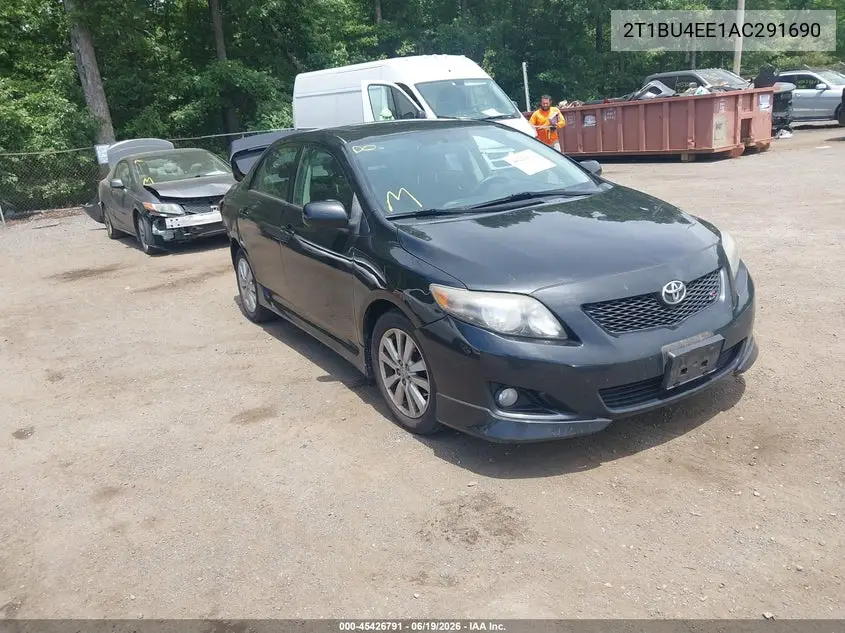 2010 Toyota Corolla S/Le/Xle VIN: 2T1BU4EE1AC291690 Lot: 45426791