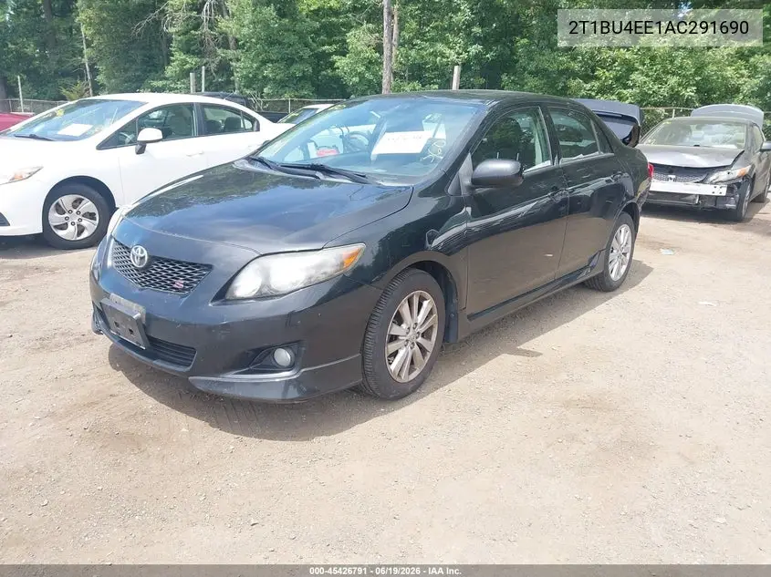 2010 Toyota Corolla S/Le/Xle VIN: 2T1BU4EE1AC291690 Lot: 45426791