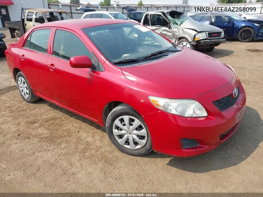 2010 Toyota Corolla Le VIN: 1NXBU4EE8AZ258099 Lot: 45606133