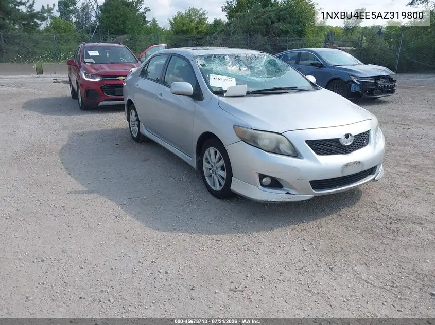 2010 Toyota Corolla S VIN: 1NXBU4EE5AZ319800 Lot: 45673713