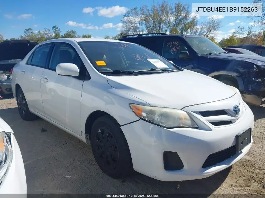 JTDBU4EE1B9152263 2011 Toyota Corolla Le