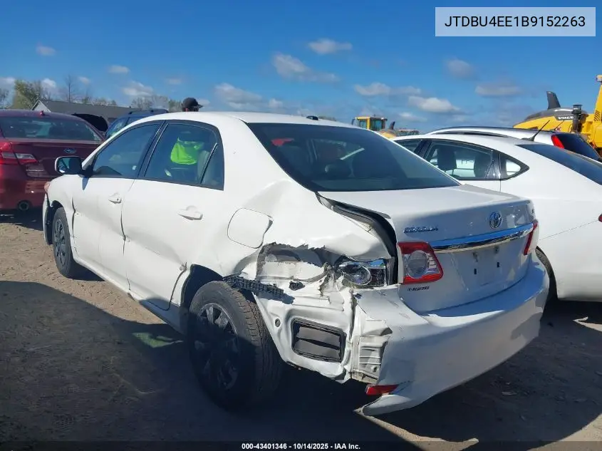 JTDBU4EE1B9152263 2011 Toyota Corolla Le