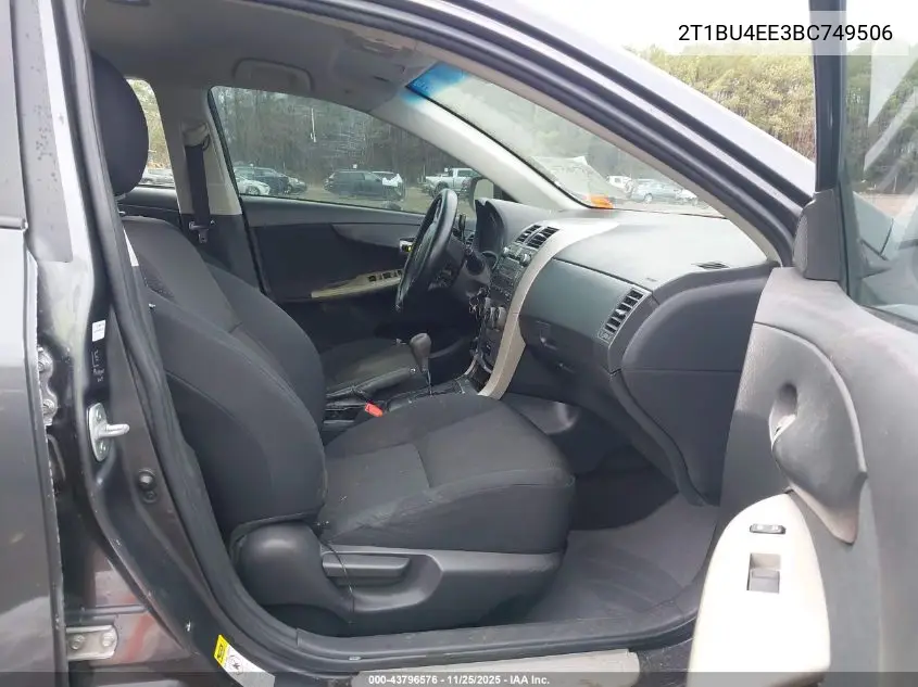 2T1BU4EE3BC749506 2011 Toyota Corolla S