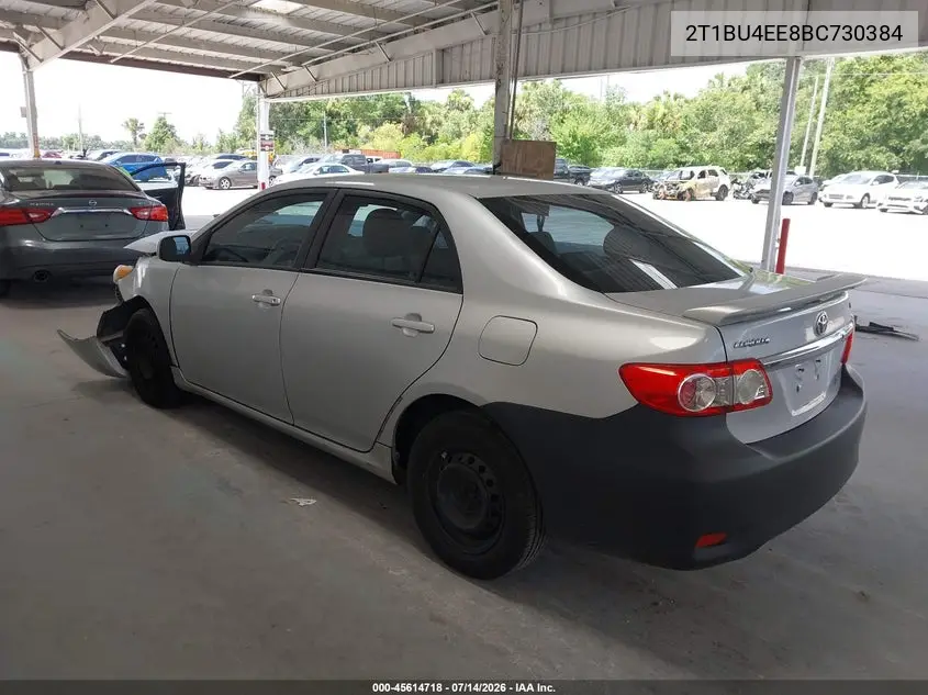 2011 Toyota Corolla Le VIN: 2T1BU4EE8BC730384 Lot: 45614718