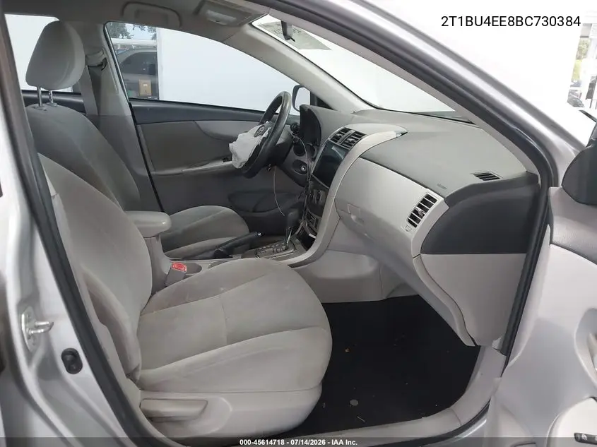 2011 Toyota Corolla Le VIN: 2T1BU4EE8BC730384 Lot: 45614718