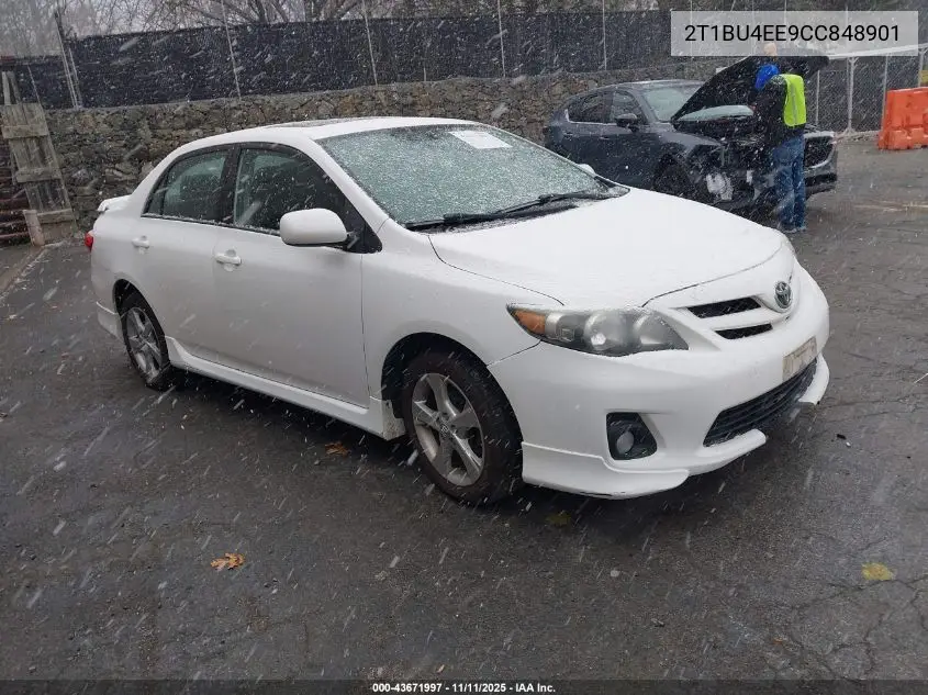 2T1BU4EE9CC848901 2012 Toyota Corolla S