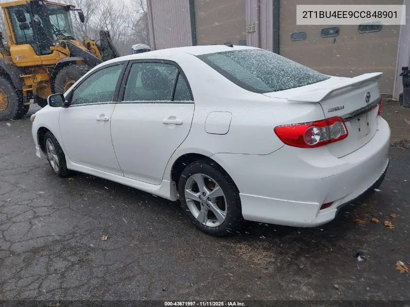 2T1BU4EE9CC848901 2012 Toyota Corolla S