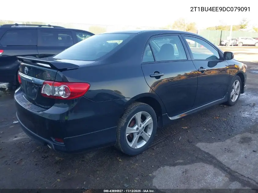 2T1BU4EE9DC079091 2013 Toyota Corolla S