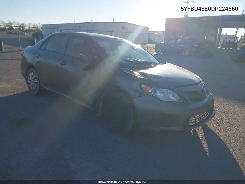 5YFBU4EE0DP224860 2013 Toyota Corolla L