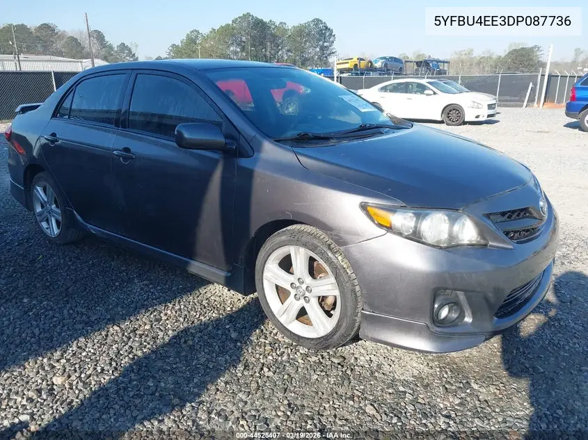 5YFBU4EE3DP087736 2013 Toyota Corolla S