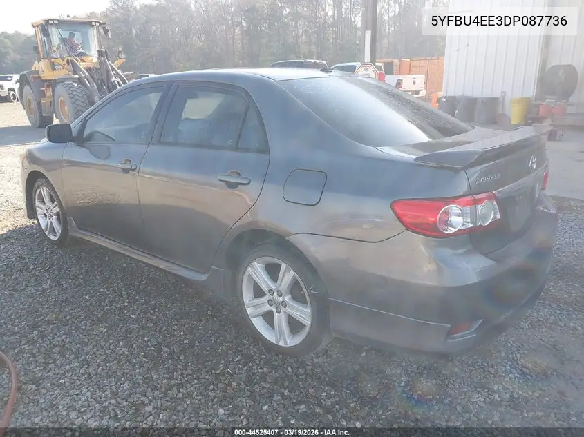 5YFBU4EE3DP087736 2013 Toyota Corolla S