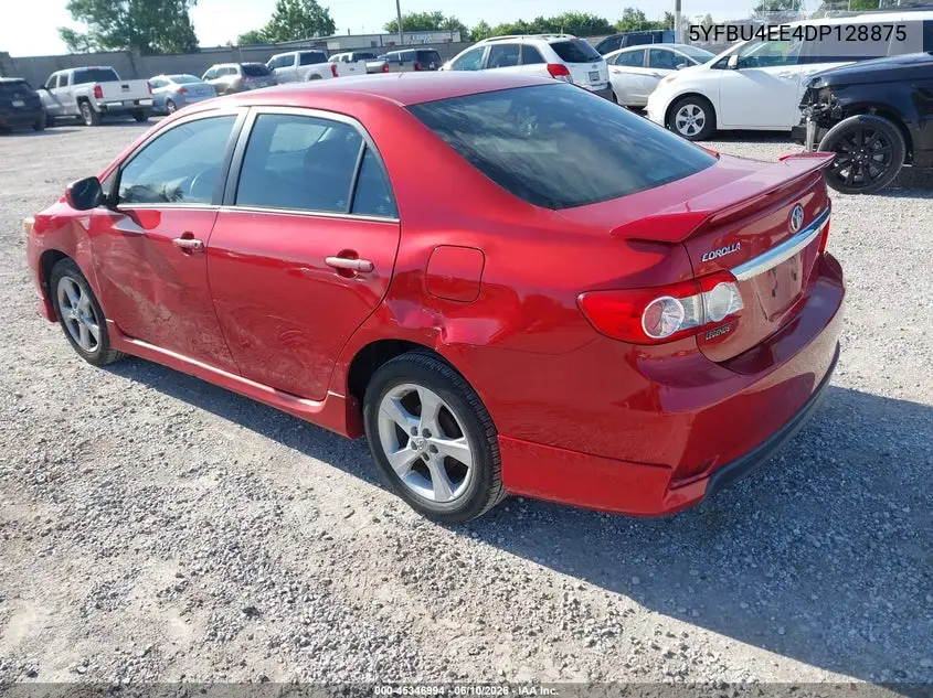 2013 Toyota Corolla S VIN: 5YFBU4EE4DP128875 Lot: 45346994