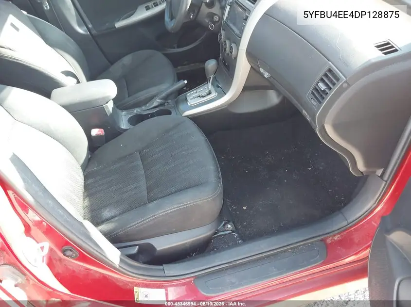 2013 Toyota Corolla S VIN: 5YFBU4EE4DP128875 Lot: 45346994