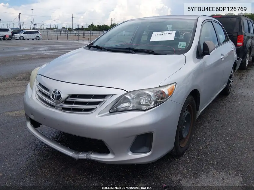2013 Toyota Corolla Le VIN: 5YFBU4EE6DP126769 Lot: 45587698