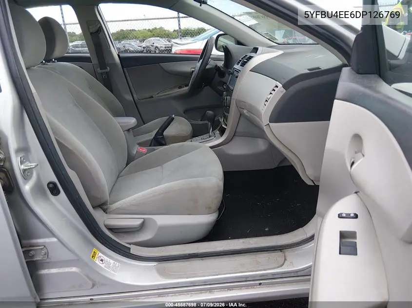 2013 Toyota Corolla Le VIN: 5YFBU4EE6DP126769 Lot: 45587698