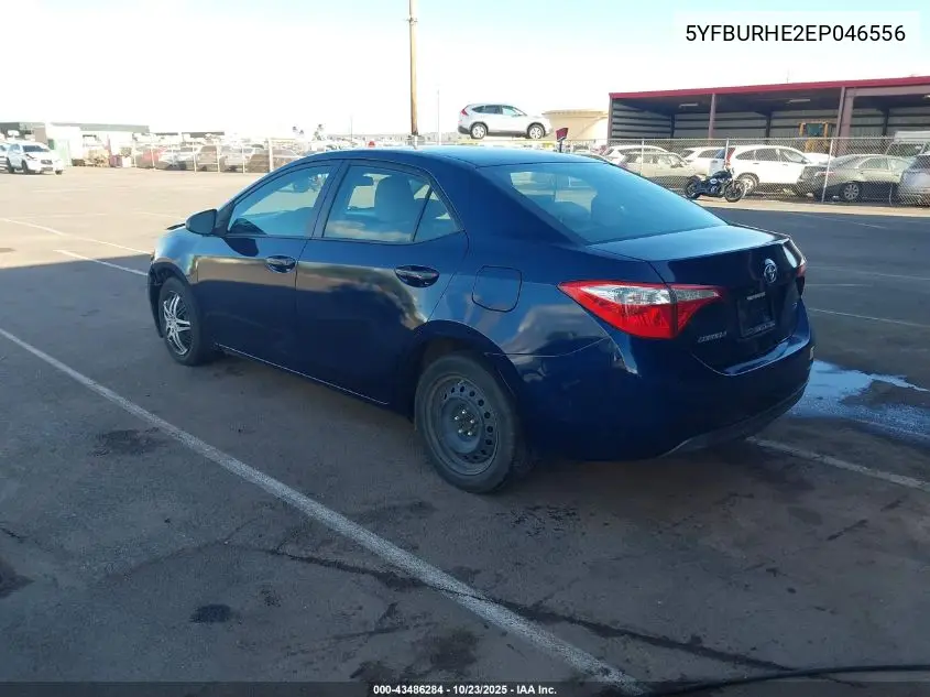 5YFBURHE2EP046556 2014 Toyota Corolla Le/Le Plus/Le Premium